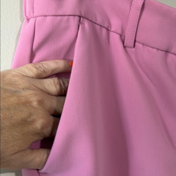 Joie Pink wide leg Pants Size 12 - Picture 6 of 6